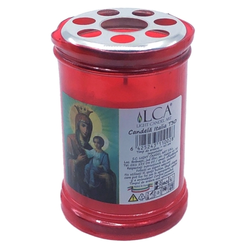 Candela Italia T30, durata 45 ore, Light Candel Art
