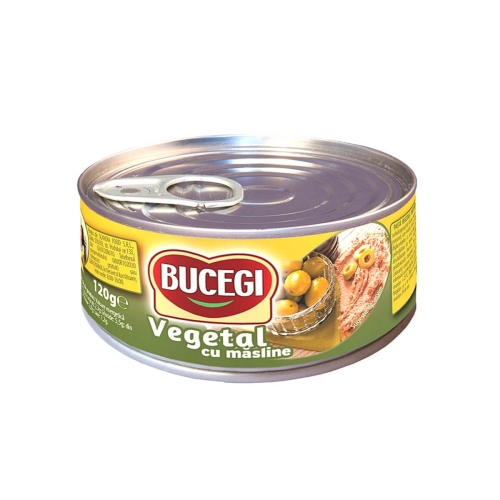 Bucegi Pate vegetal cu masline, 120 g