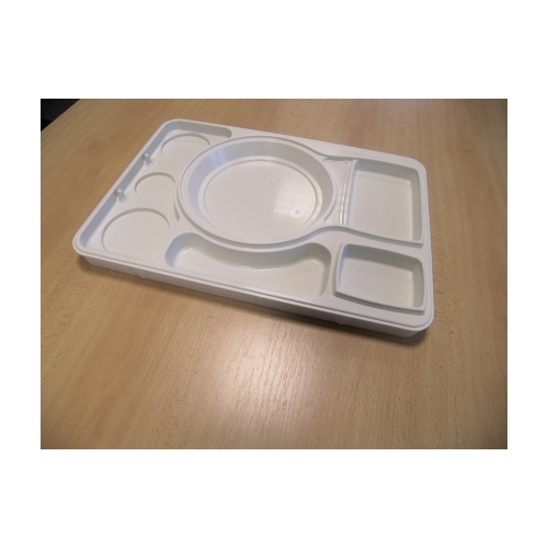 Tava Combiset, polipropilena, culoare gri