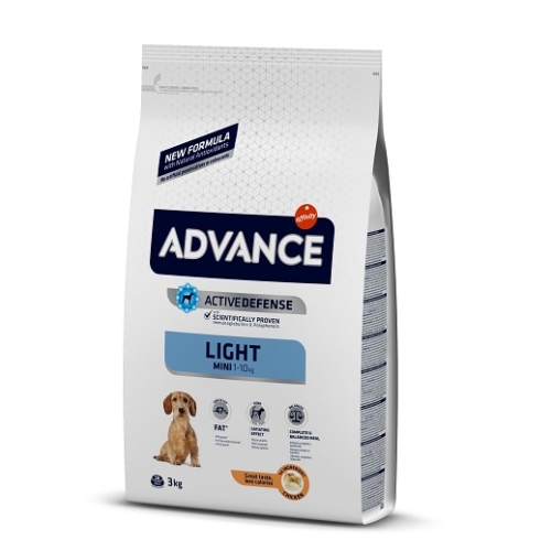 Hrana uscata 3 kg, Advance Dog Mini Light