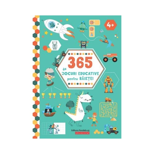 365 de jocuri educative pentru baietei