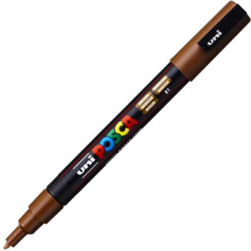 Marker UNI PC-3M 0. 9-1. 3 mm maro Posca