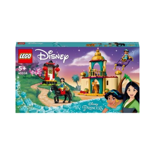 LEGO Disney - Aventura lui Jasmine si Mulan 43208, 176 de piese
