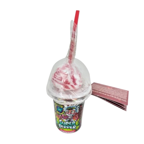 Lolliboni Acadea Super Dipper de capsuni, 47 gpe grupdzc.ro✅. Descopera gama copleta de produse la oferte speciale✅!