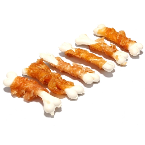 4DOG Goodies Recompense Bone and Chicken 1 kg