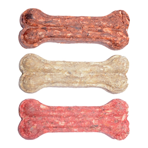 4Dog Recompense pentru caini Os Color, 10 cm, 3 buc. Produse pentru caini si catei