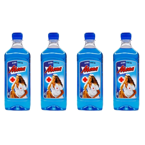 Pachet alcool sanitar spirt Mona ,4x500 mlpe grupdzc.ro✅. Descopera gama copleta de produse la oferte speciale✅!