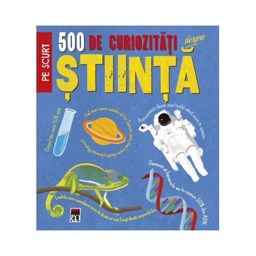500 de curiozitati despre stiinta Carti pentru copii Rao Books