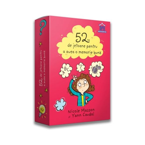 52 de jetoane pentru a avea o memorie buna - Nicole Masson, Yann Caudal, editura Didactica Publishing House