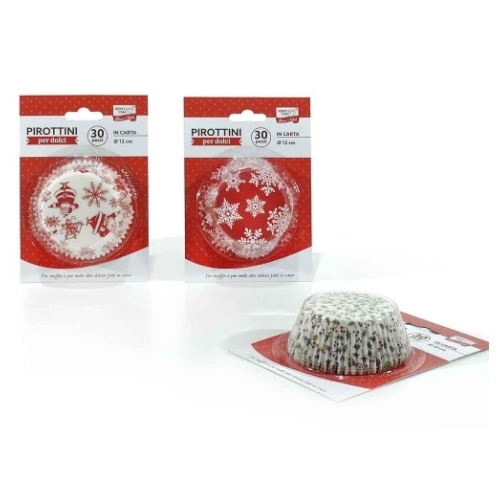 Set 30 forme pentru briose din hartie, diametru 120mm