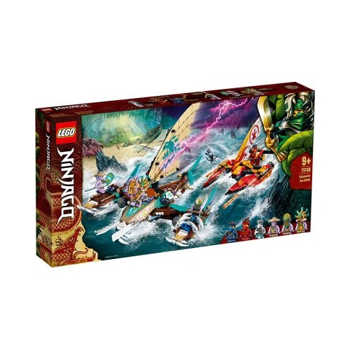 LEGO NINJAGO - Lupta pe mare cu catamaranul 71748, 780 de piese LEGO NINJAGO Lego grupdzc