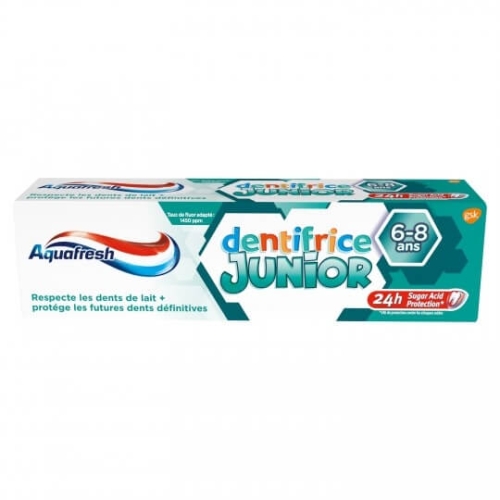 Aquafresh Pasta de dinti Dentifrice Junior 6-8 ani, 75 mlpe grupdzc.ro✅. Descopera gama copleta de produse la oferte speciale✅!