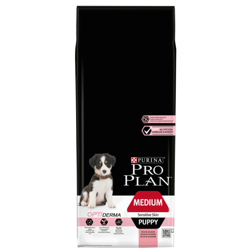 Hrana uscata pentru caini cu aroma de somon, 12 kg, Purina - Pro Plan Medium Puppy