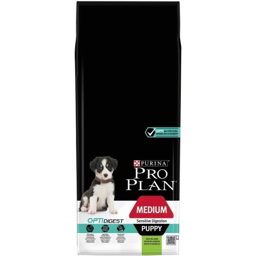 Hrana uscata pentru caini cu aroma de miel, 12 kg, Purina - Pro Plan Medium Puppy
