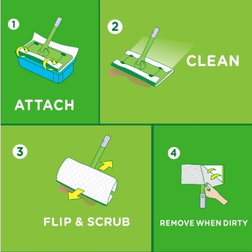 Rezerve umede mop 10 buc. Swiffer