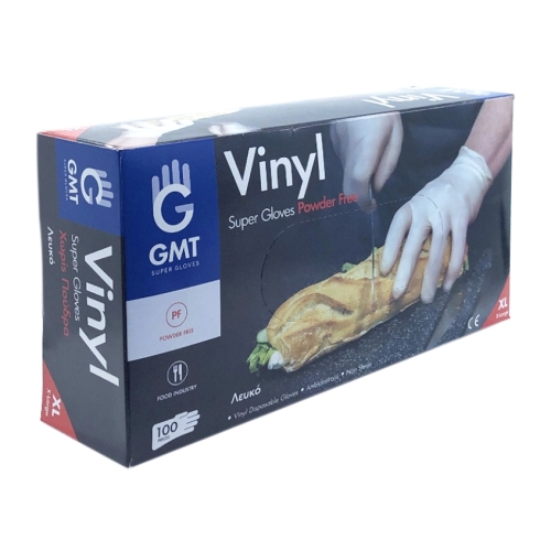 GMT Manusi de unica folosinta latex nepudrate marimea XL, 100 BUC