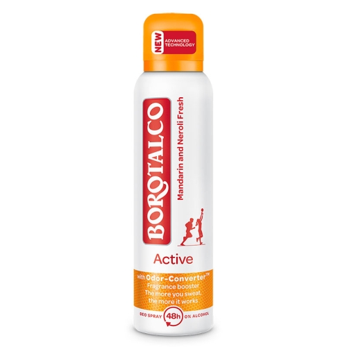 Deodorant spray 48 h, 150 ml, Borotalco Mandarin	