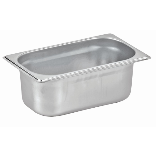Cuva GN1/9, capacitate 0.6 litri, inox, dimensiuni 176x108x65mm