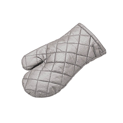 Manusa cuptor, culoare gri, poliester si bumbac, dimensiuni 275 mm