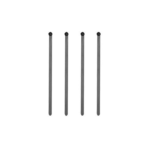 Set 500 agitatoare Cocktail, culoare neagra, dimensiuni 150x6mm