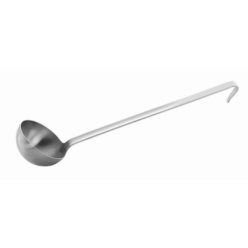 Polonic monobloc, capacitate 190 ml, inox, diametru 90mm, lungime 360mm