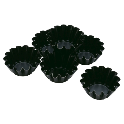 Set 6 forme brioche, diametru 80mm