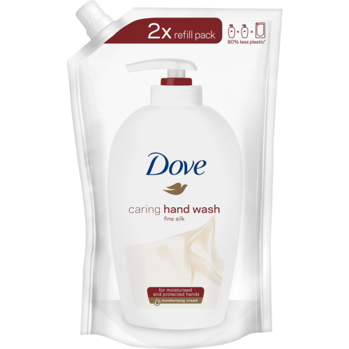 Dove Rezerva sapun lichid Original, caring hand wash Fine Silk, 500 ml