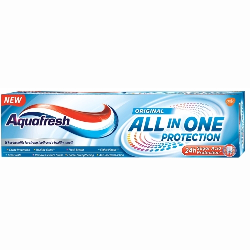 Aquafresh Pasta de dinti Whitening All in one protection, 75 mlpe grupdzc.ro✅. Descopera gama copleta de produse la oferte speciale✅!