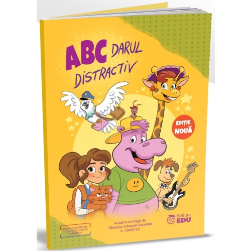 ABCdarul distractiv Auxiliar pentru clasa 1