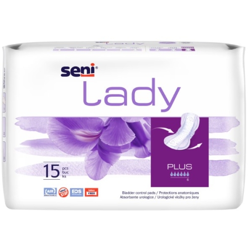 Absorbante pentru incontinenta urinara 15 buc, Seni Lady Plus