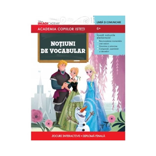 Academia copiilor isteti. Primele notiuni de vocabular - Disney