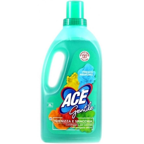Ace Colors Solutie pentru indepartarea petelor, 2l. Produs pentru curatare si igienizare haine si rufe