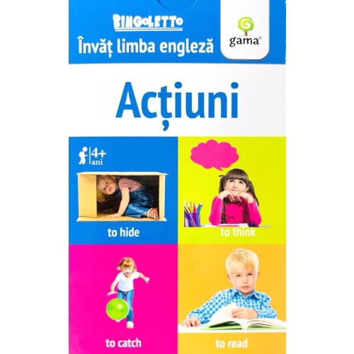 Actiuni. Invat limba engleza. Colectia Bingoletto
