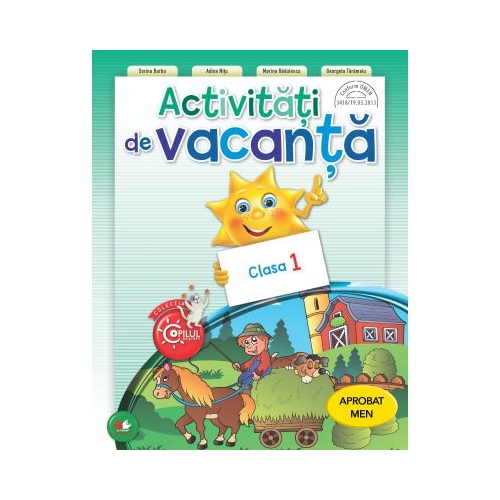 Activitati de vacanta, clasa I - Sorina Barbu