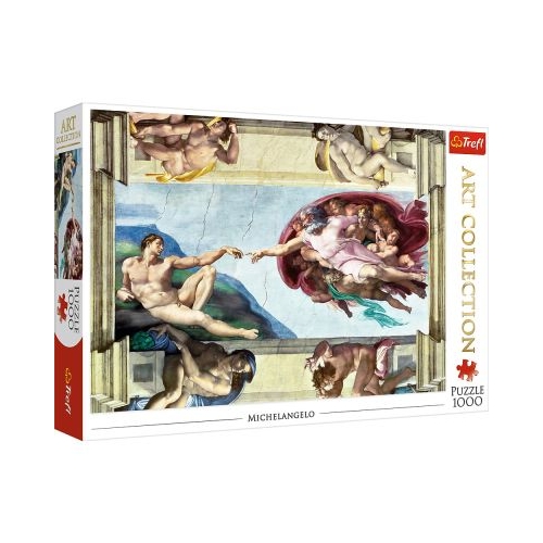 Puzzle Michelangelo Crearea lui Adam