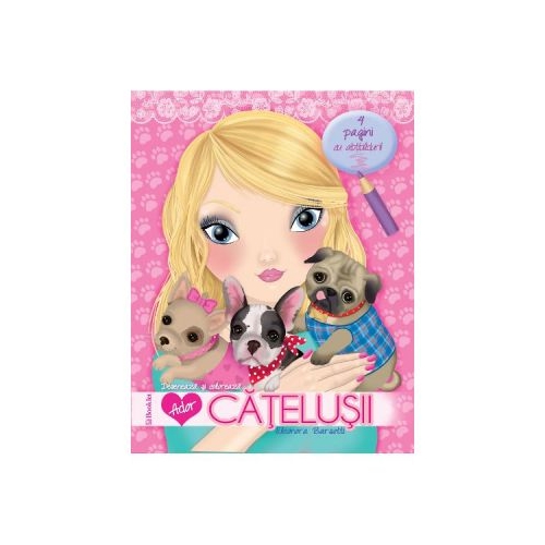Ador Catelusii - Eleonora Barsotti (Deseneaza si coloreaza), editura Booklet