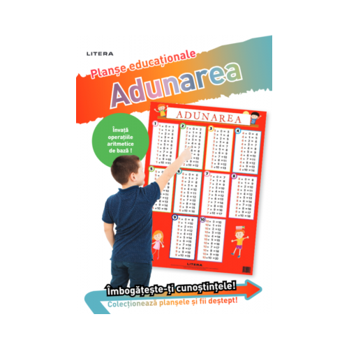 Adunarea 1/10. Planse educationale