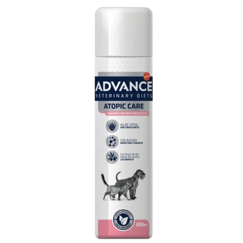 Sampon pentru caini, 300 ml, Advance dog Atopic Care