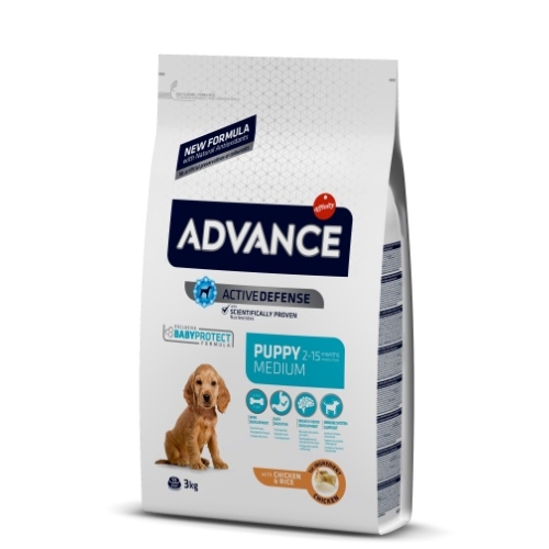 Hrana uscata 3 kg,  Advance Dog Medium Puppy