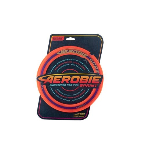 Disc zburator construit pentru viteza, portocaliu, 25 cm, Swimways Aerobie