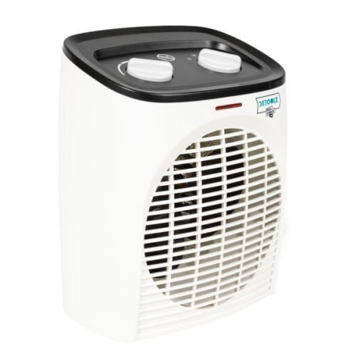 Aeroterma electrica Detoolz 1000/2000W, carcasa plastic