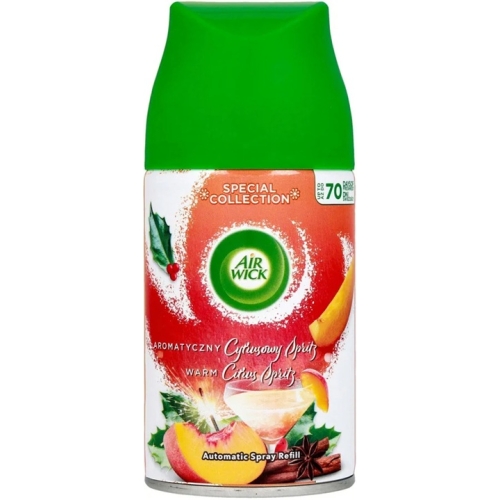 Rezerva odorizant automat de camera Air Wick, Spritz Fructat, 250 ml
