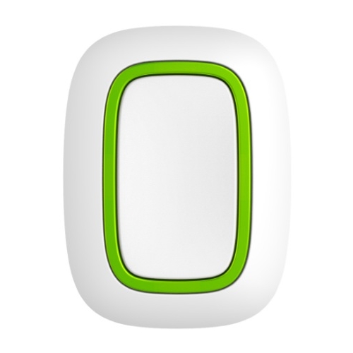 Buton de panică wireless, alb, Ajax