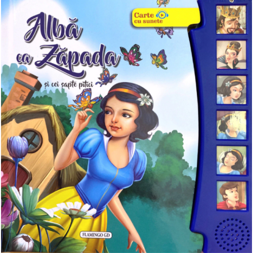 Alba ca zapada - carte cu sunete