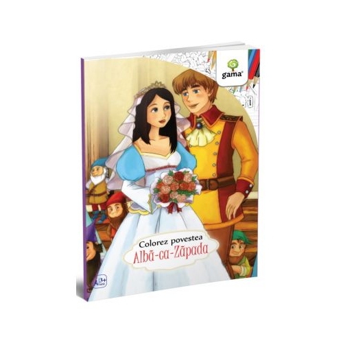 Alba-ca-Zapada. Colorez povestea