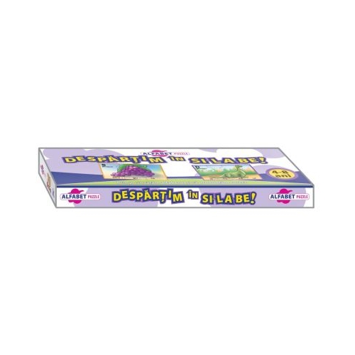 Alfabet puzzle. Despartim in silabe, editura Didactica Publishing House