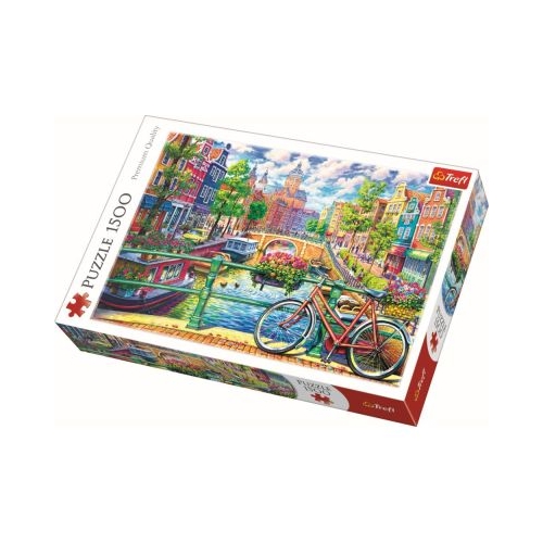 Puzzle Amsterdam 1500 de piese, Trefl