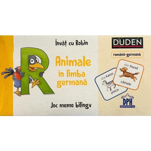 Invat cu Robin. Animale in limba germana, editura Didactica Publishing House