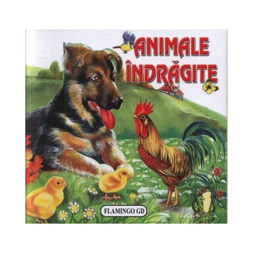 Animale indragite - pliant cartonat