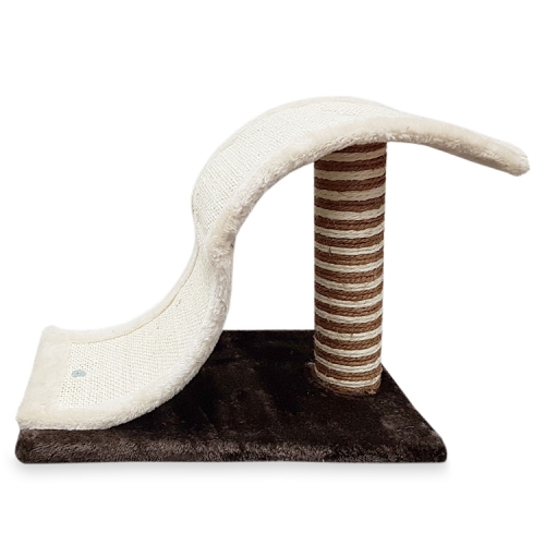 Ansamblu Pisici Placa Curbata cu Stalp 43x25x33 cm MIAU MIAU